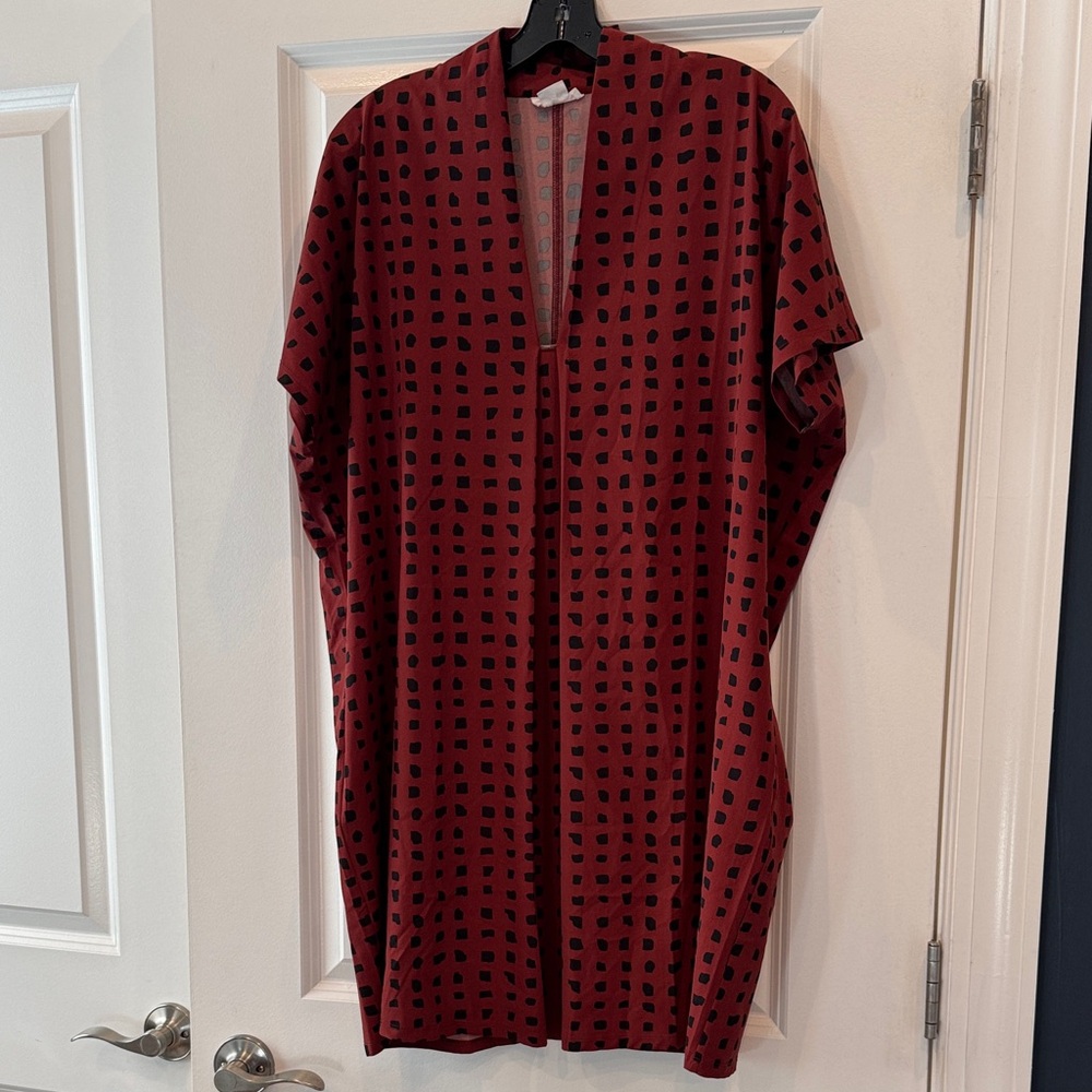 Ingrid & Isabel Everywhere Checked Maternity Dress